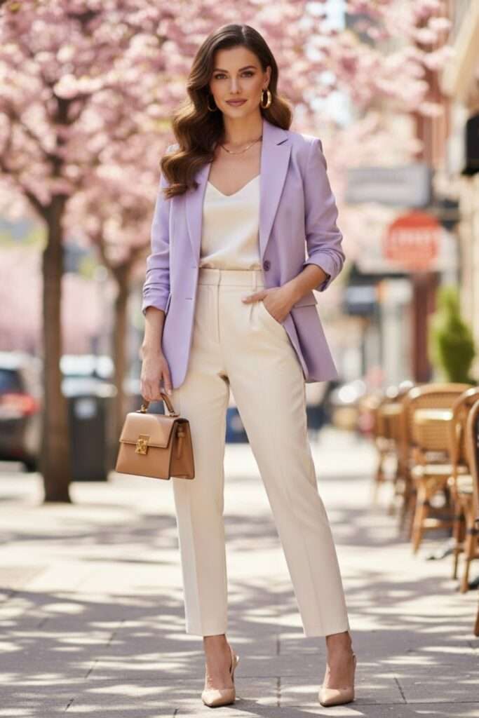 Lilac Layers for Quiet Confidence