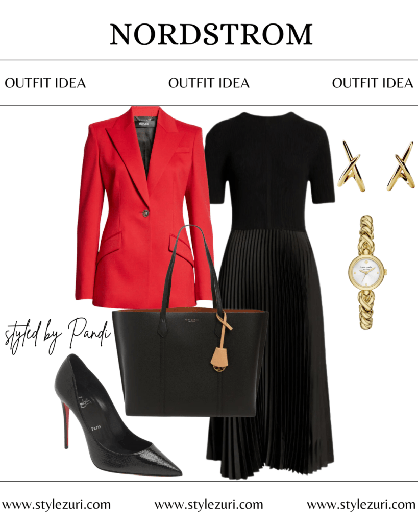 Crisp Blazer with Luxe Silk and Leopard Accents