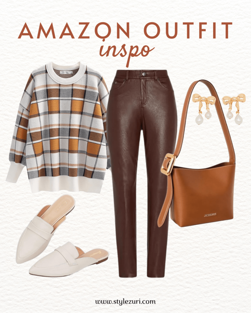 Tartan Mini and Cozy Cardigan for Crisp Weekend Escapes