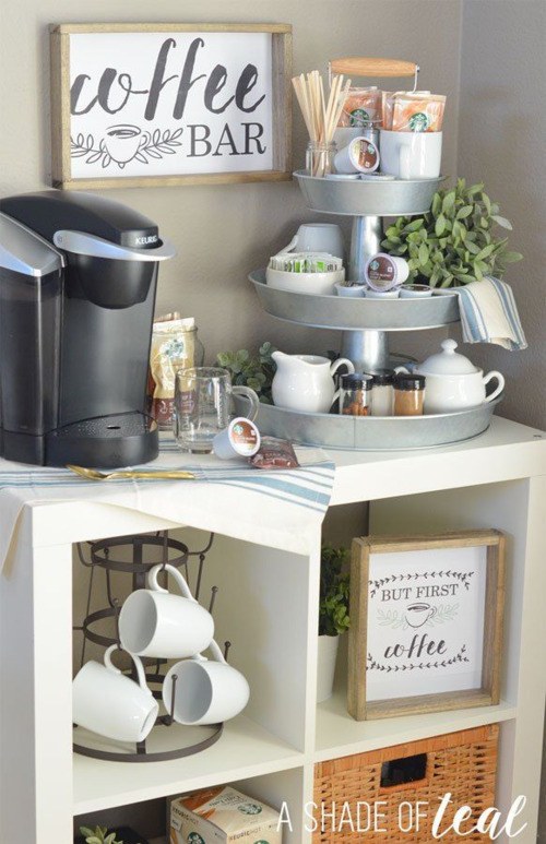 Stacked Coffee Nook Organizer