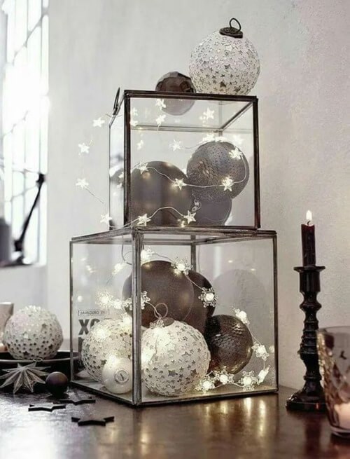 Glass-Box Winter Vignette