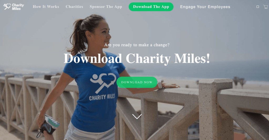 Move for others: apps that convert miles into charitable donations