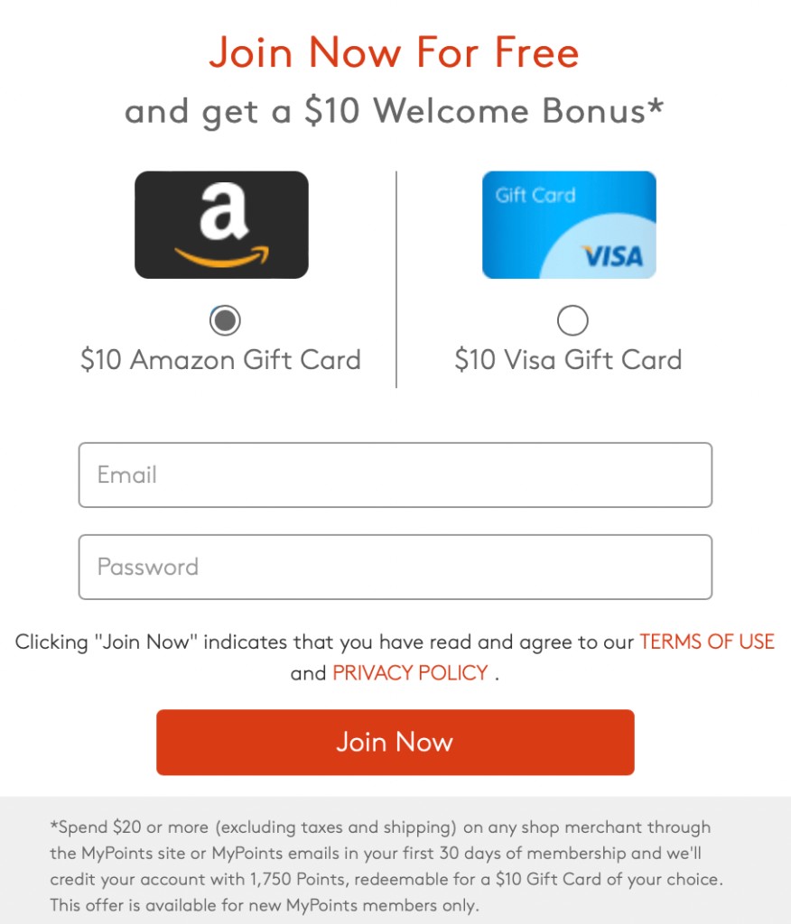 Using the mobile app to earn on the go