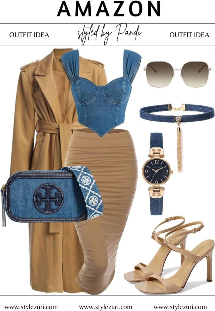 Denim and Brown: A Polished Daywear Duet