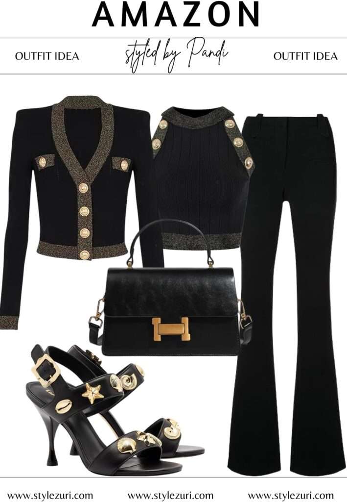 Sleek All-Black Knit Layers For Elevated Everyday