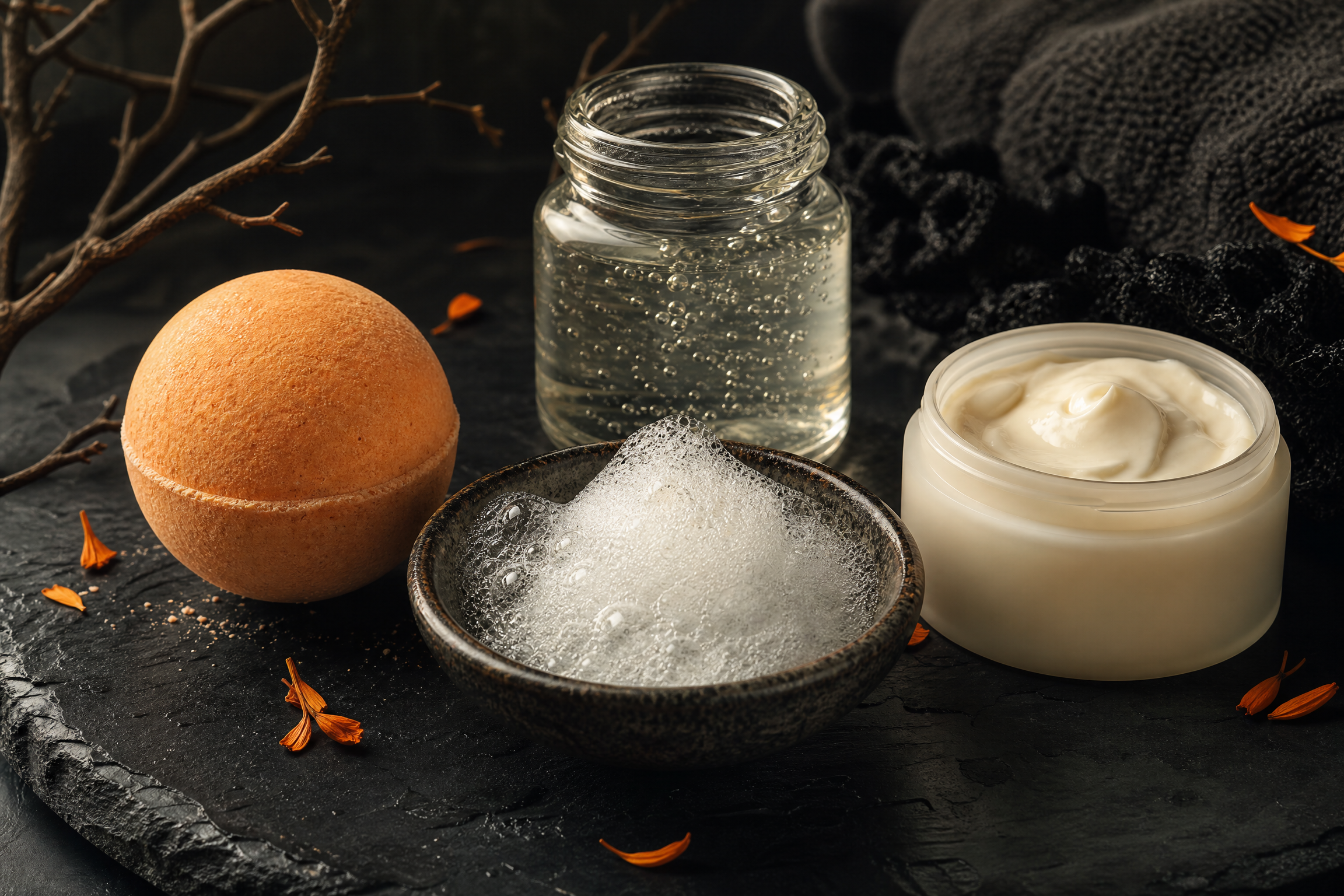 Choose bath and shower textures that feel like a treat