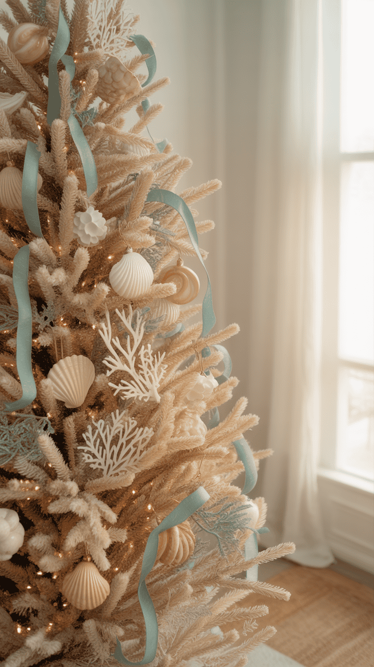 Coastal Christmas Tree Ideas: How to Bring Summer Vibes into Your Holiday Decor