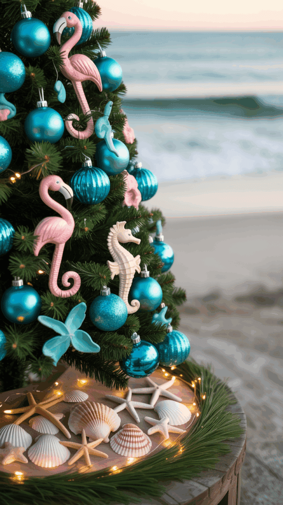 Bring Summer Home: Why a Beach-Style Christmas Tree Works