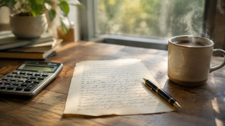 Write to Your Debt-Free Future: A Printable Letter Template and Guided Worksheet