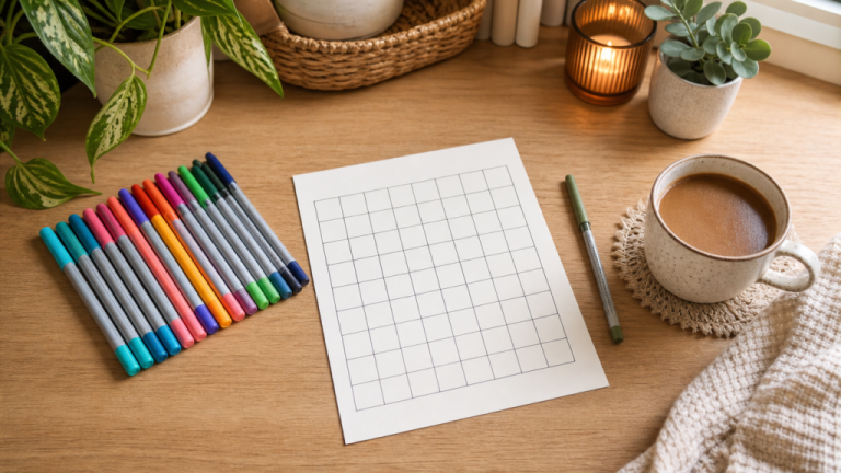 Color Your Way Out of Debt: A Practical Printable Tracker and Reward System