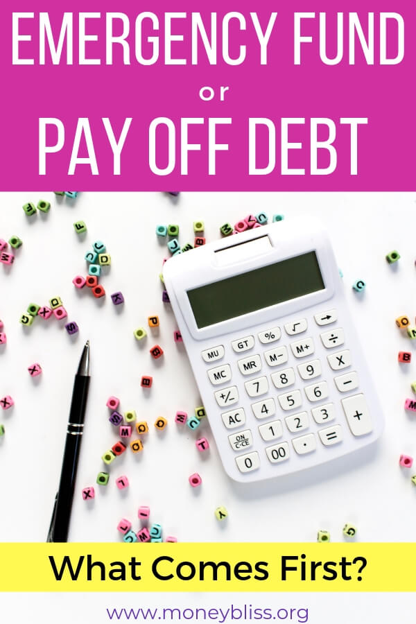 Emergency Fund vs. Paying Off Debt: A Practical Decision Guide
