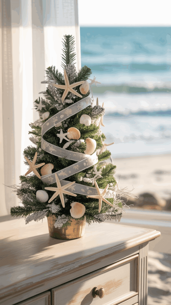 Essential Supplies and Setup Tips for a Coastal Tabletop Christmas Tree