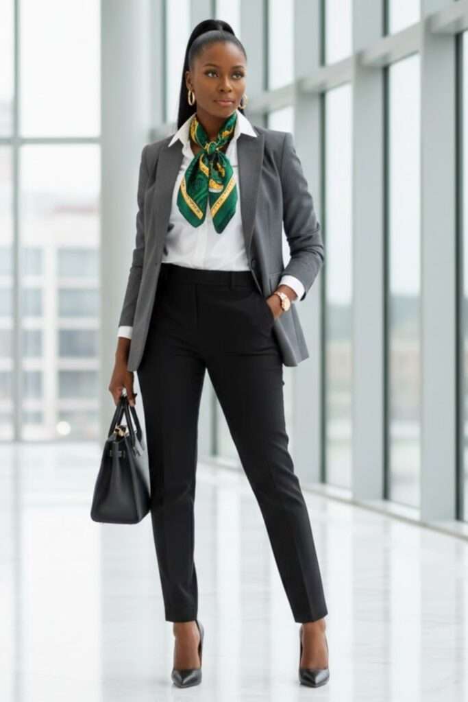 Modern Executive Essentials with a Pop of Color