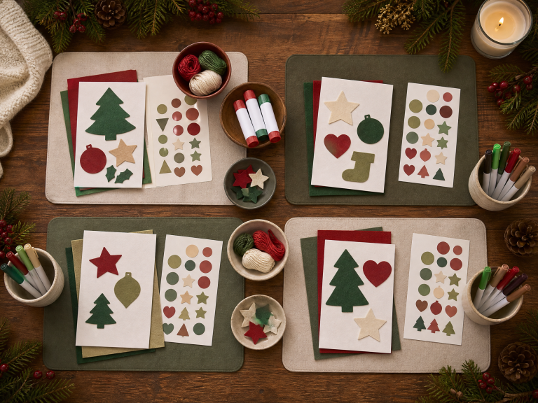 A Calm Christmas Craft Afternoon: A Parent’s Guide to Low‑Stress Creativity