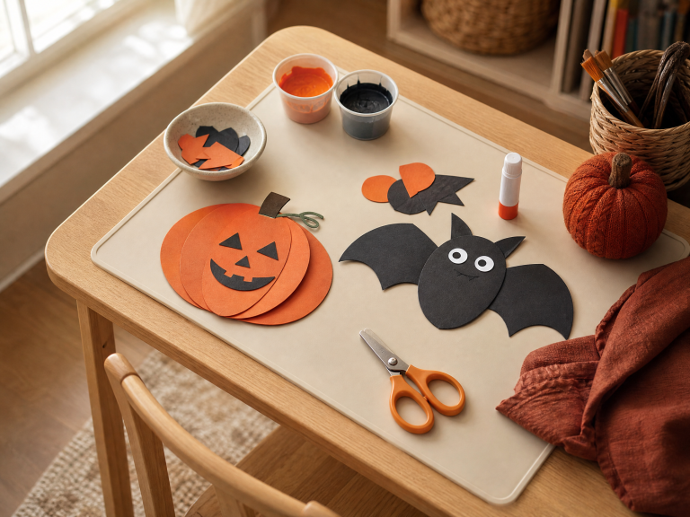 A Low-Stress Halloween Craft Afternoon for Kids: A Parent’s Guide