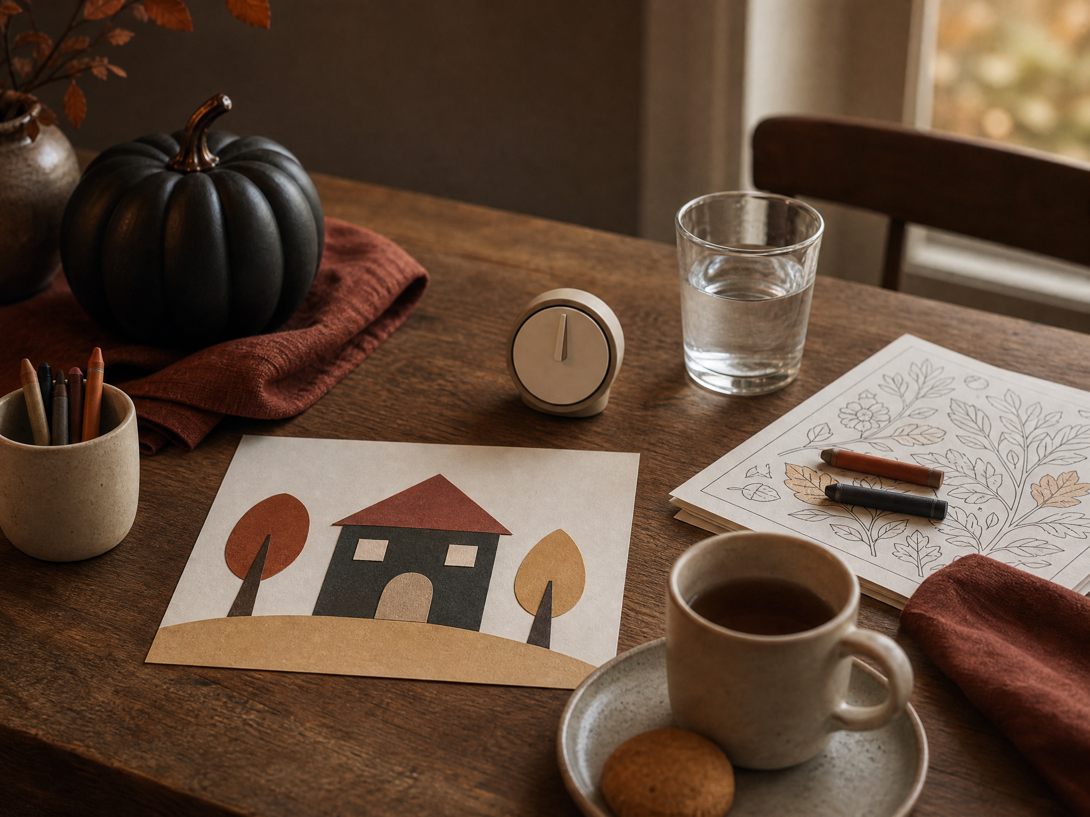 A Creative Rhythm: Gentle structure and transitions