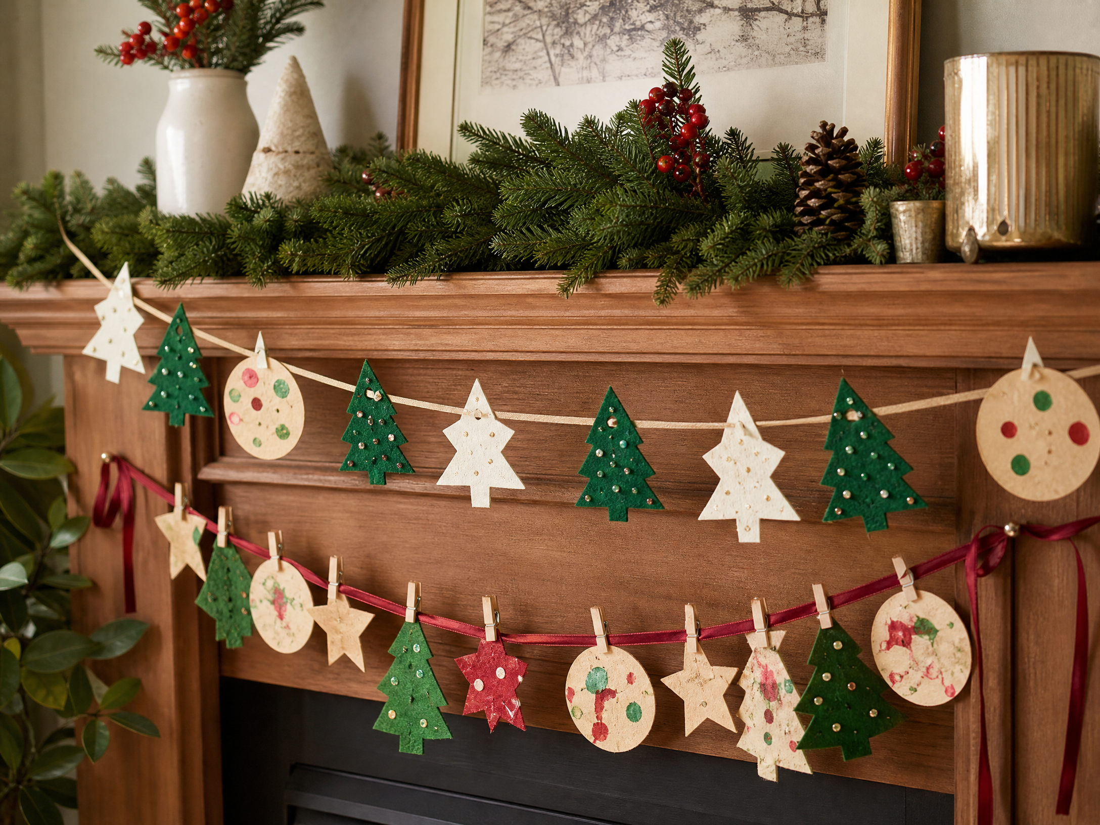 Turn finished pieces into seasonal decor