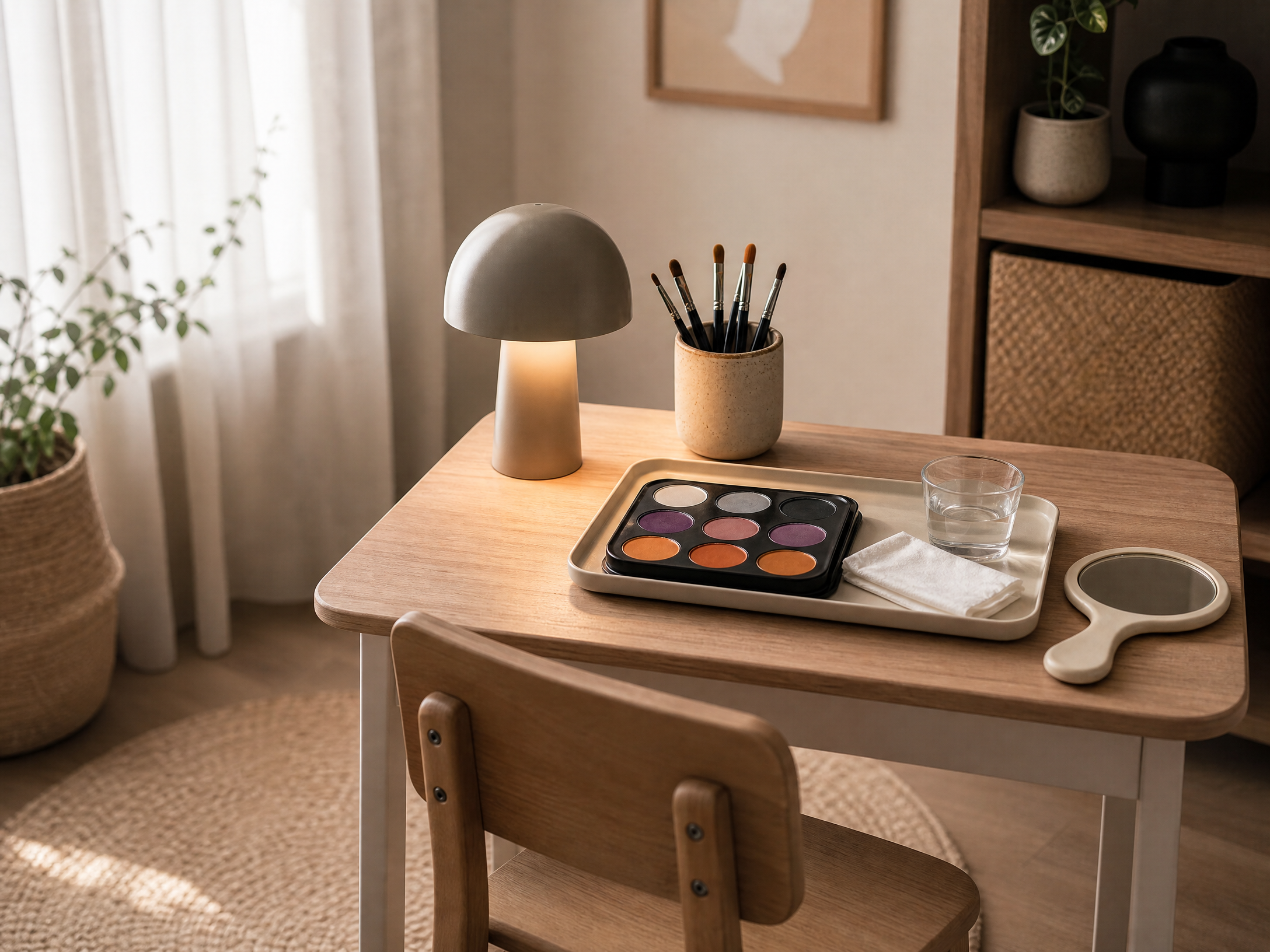 Set up a calm, predictable workspace