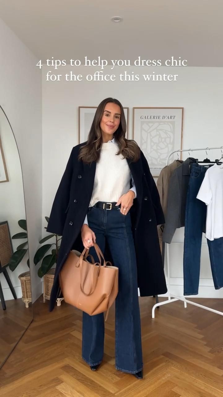Wool Blazer With Tailored Trousers