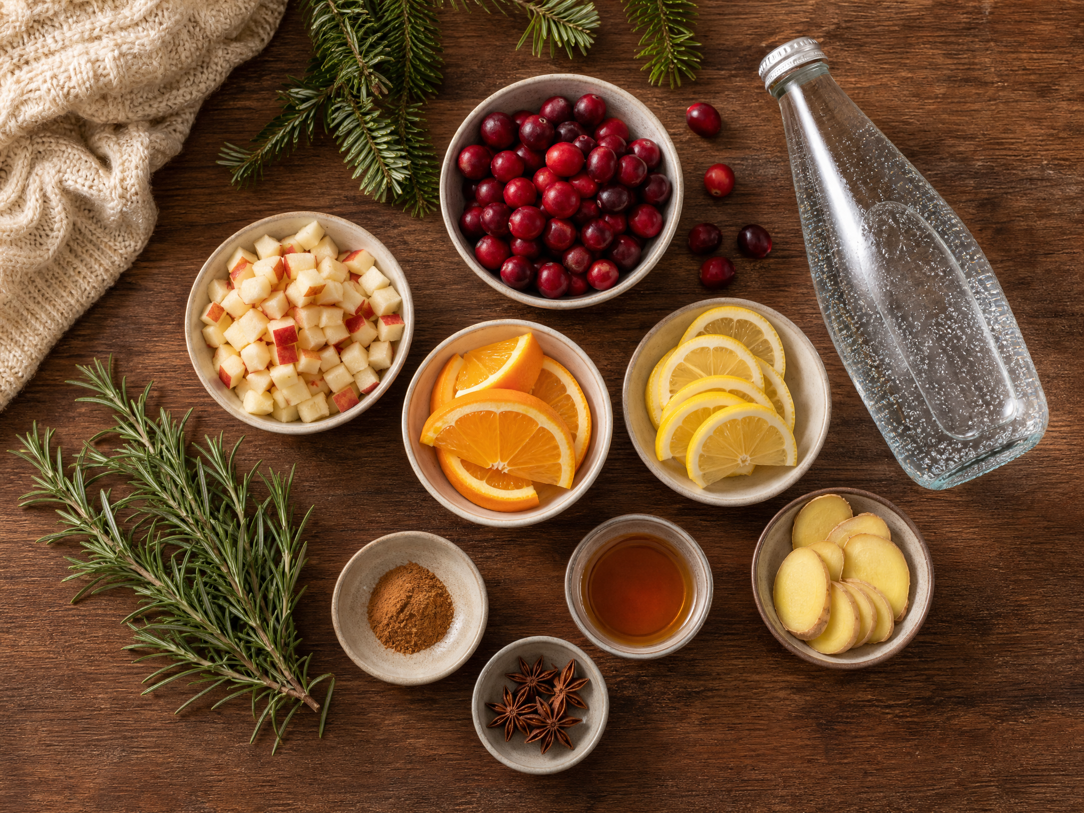 Complete ingredient list (metric + US)