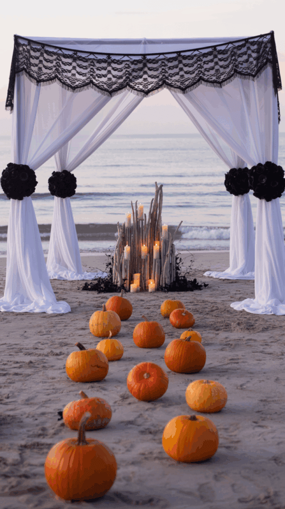 Dressing for a Halloween Beach Wedding — Comfortable, Festive, and Photo-Ready