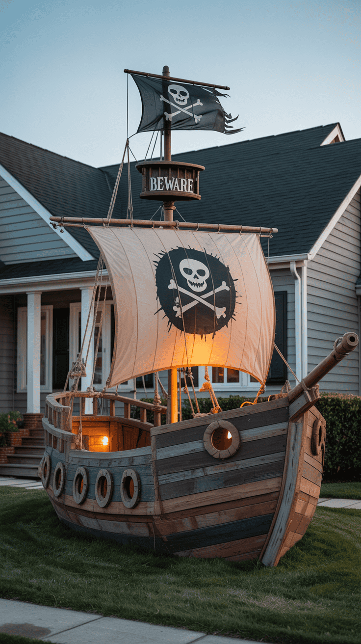 Build a Showstopper Backyard Pirate Ship: Design, Decorate, and Delight