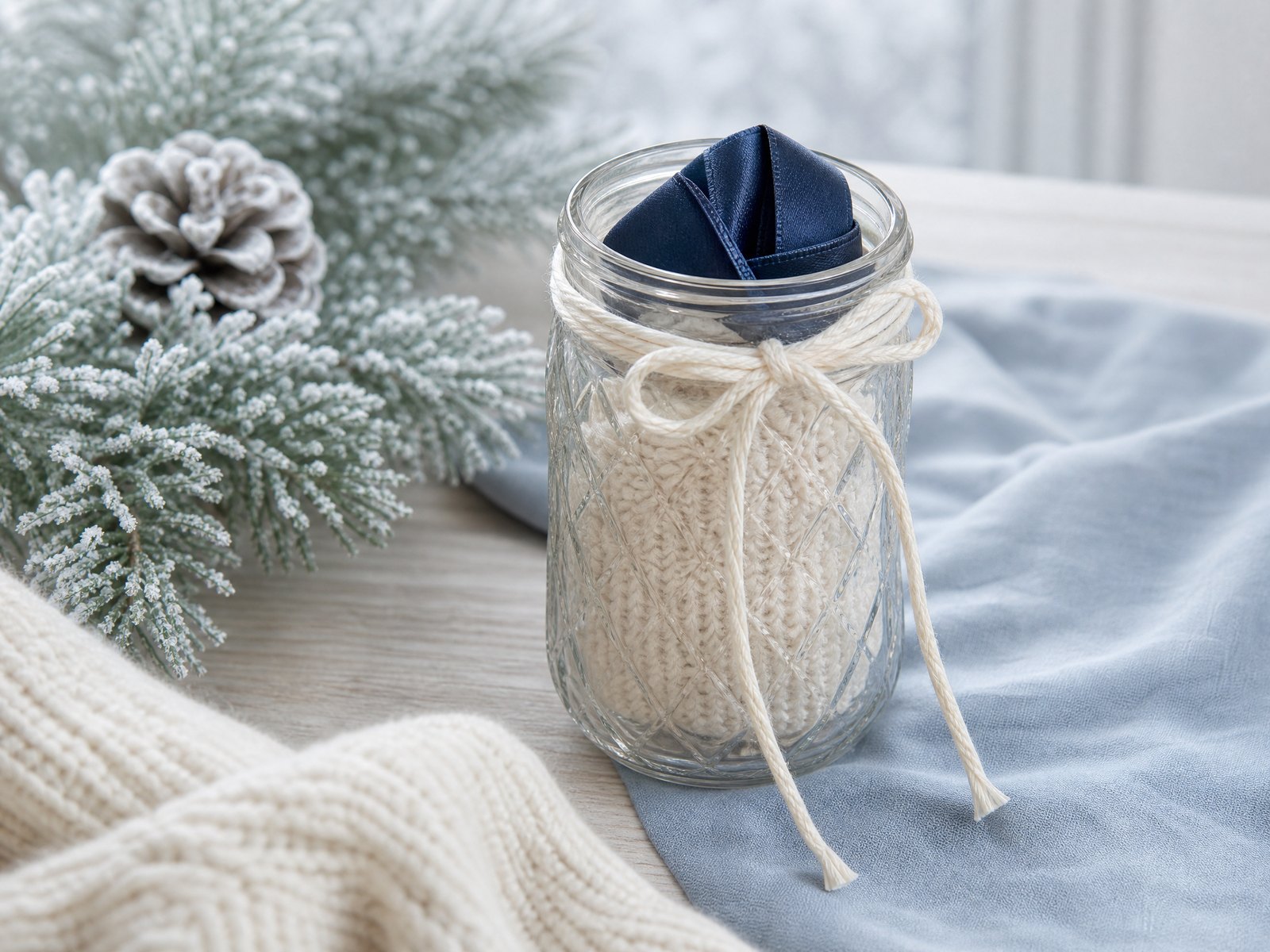 Assemble a thoughtful gift-style jar