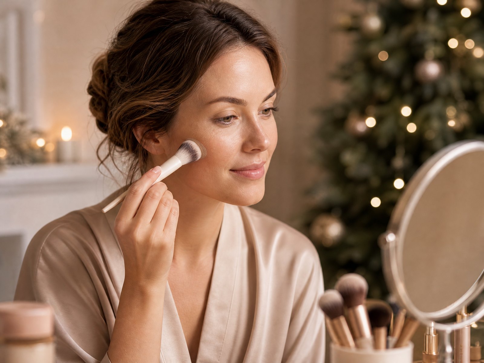 Prepare a comfortable, flattering base