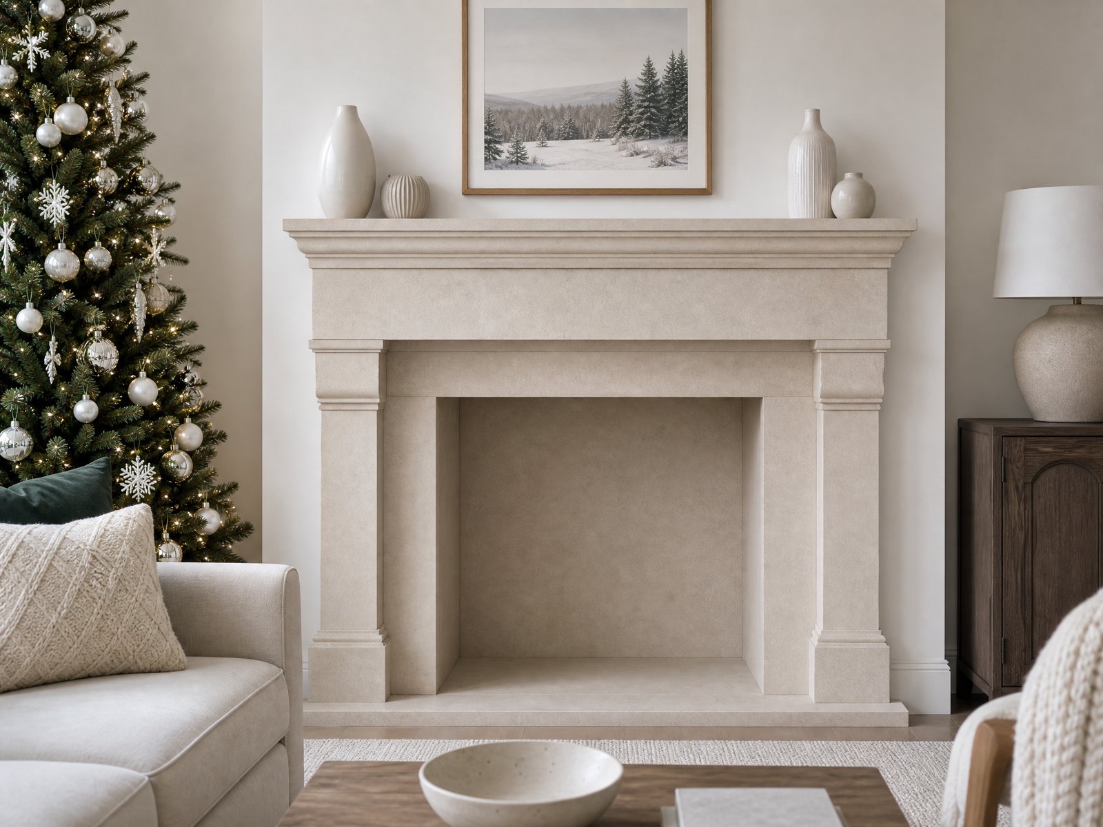 Place Decorations Well Outside Heat and Openings