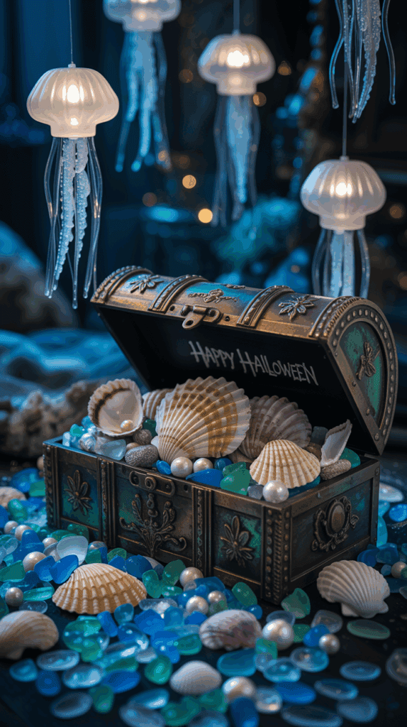 Enchanted Mermaid Tablescape and Photo Nook