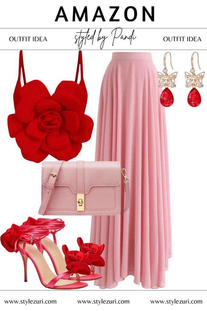 Rosy Brunch: Red Spaghetti Top With Lemon Chiffon