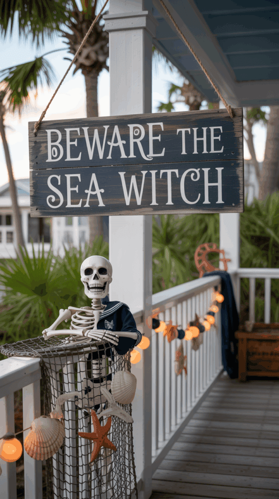 Stage Your Seaside Spook: Porch Layout and Safety Tips