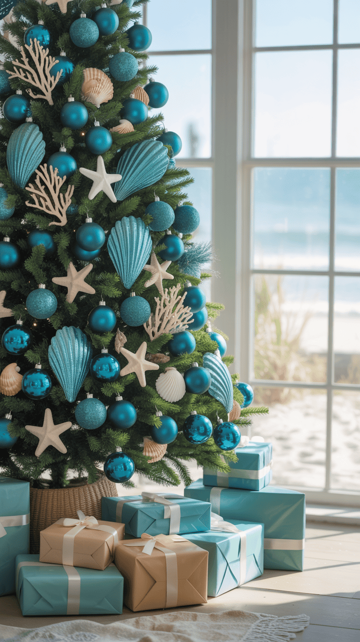 Coastal Holiday Tree: Ocean-Inspired Ornaments, Color Ideas, and Care Tips