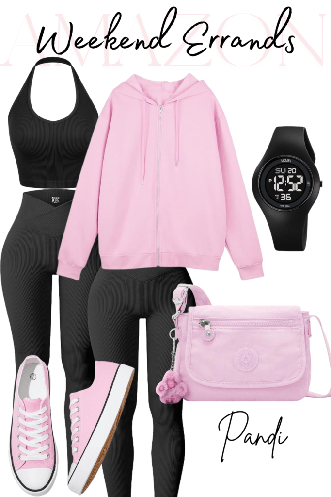 Soft Blush Tailoring with Playful Sporty Details