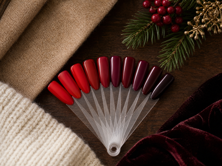Understated Holiday Red: How to Build a Polished Christmas Manicure