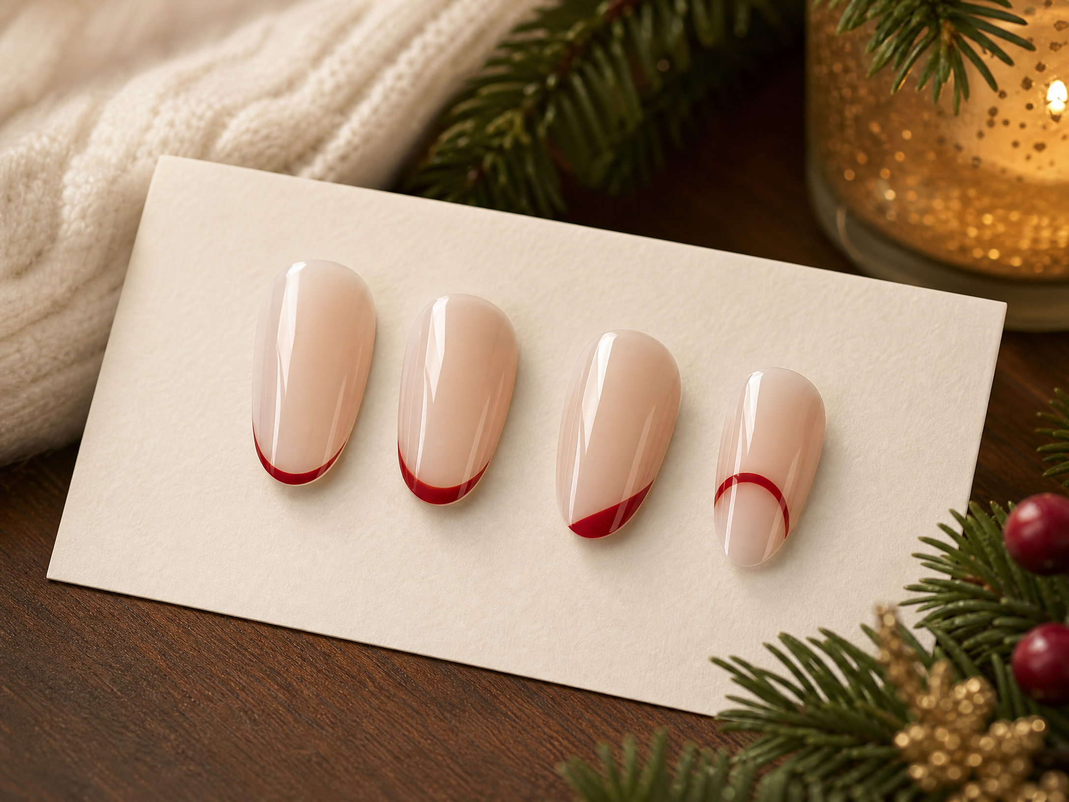 Modern Red French Variations for a Refined Twist