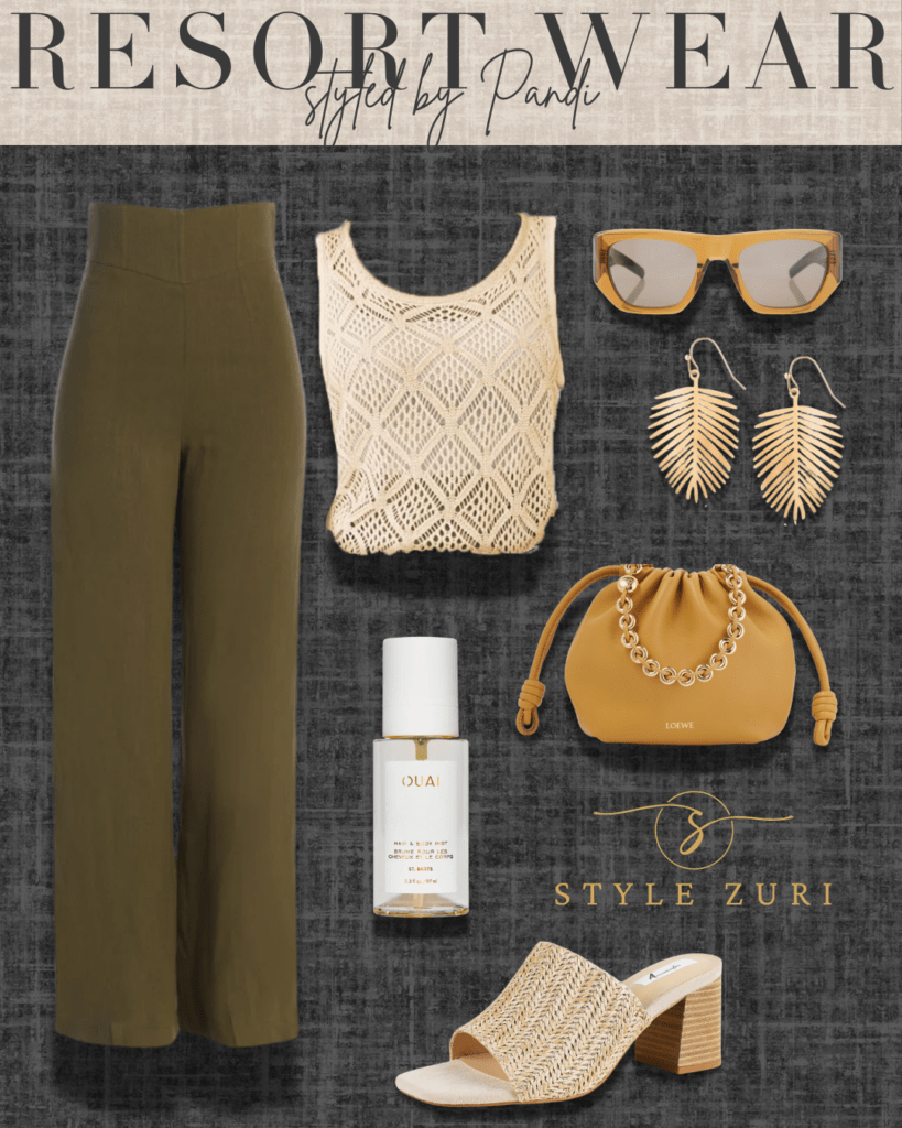 Sunlit Knits: A Playful Coastal Maxi Outfit