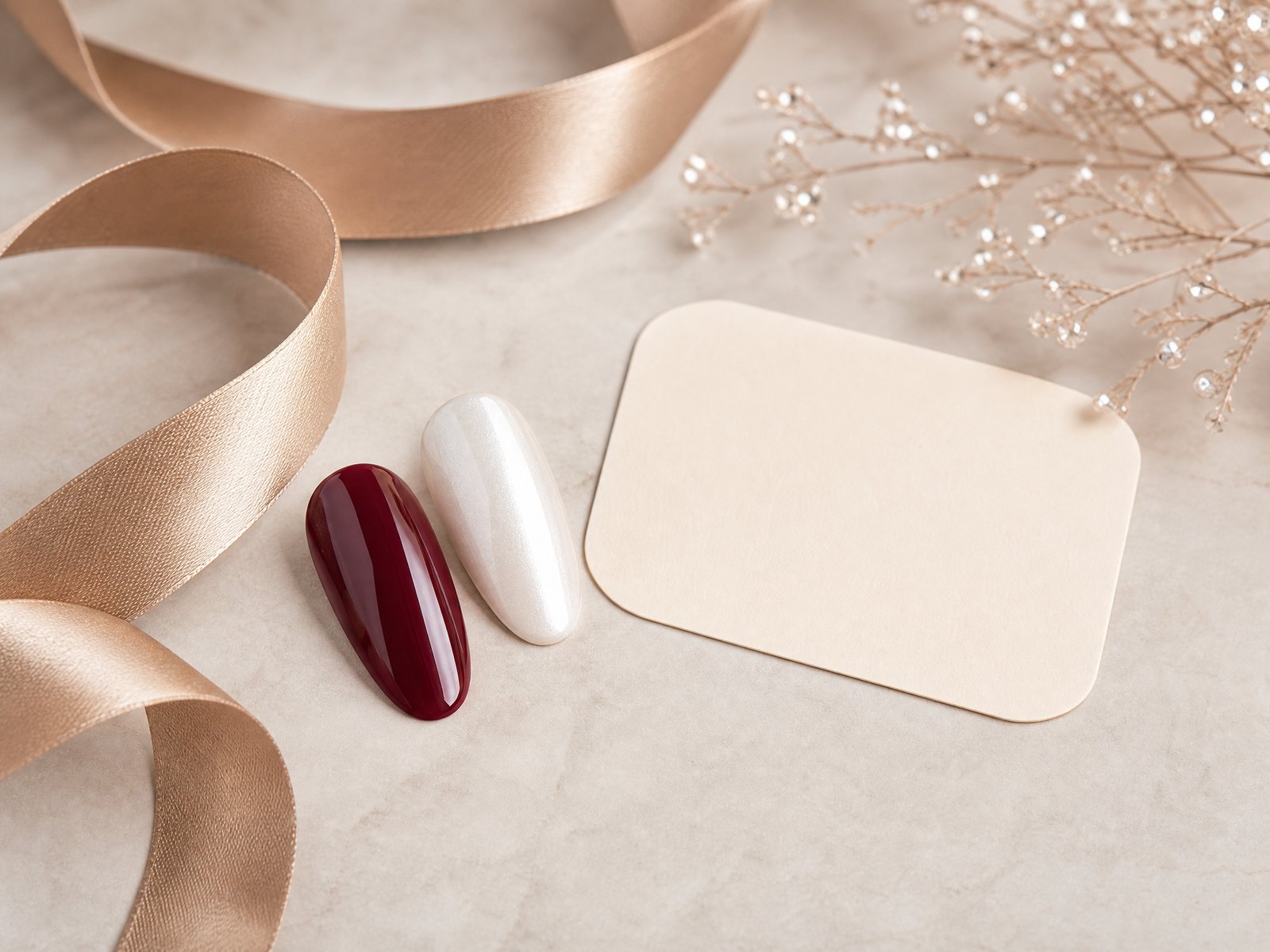 Choosing a restrained two-color palette