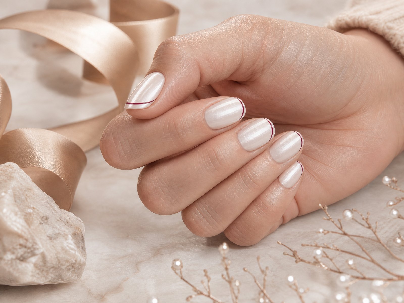 Simple line placement for understated elegance