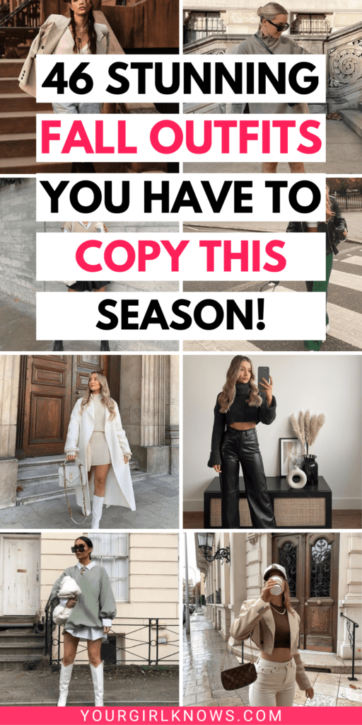 46 Stylish Fall Outfit Ideas to Wear with Confidence This Season