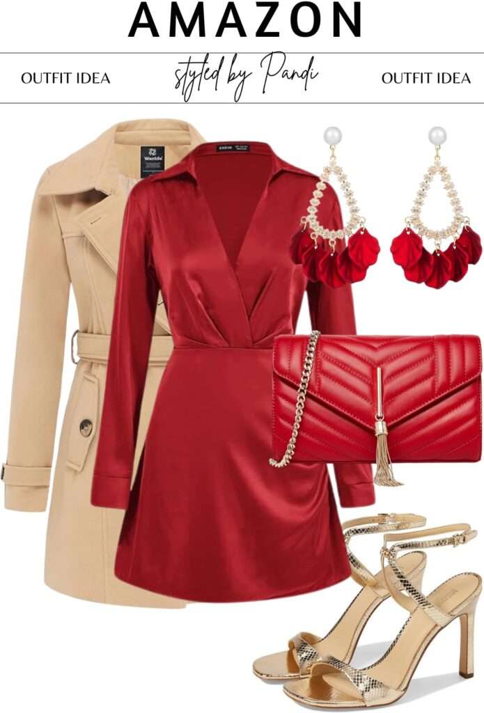 Scarlet Tailoring with Playful Feminine Flair and Attitude