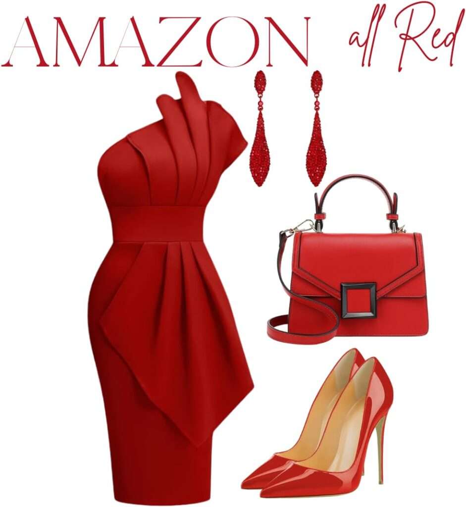 Scarlet Confidence: A Head-Turning Date Night Look