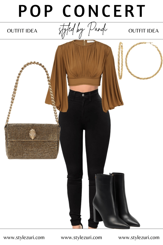 Edgy Rock-Ready Look: Leather, Rips, and Plaid Layers