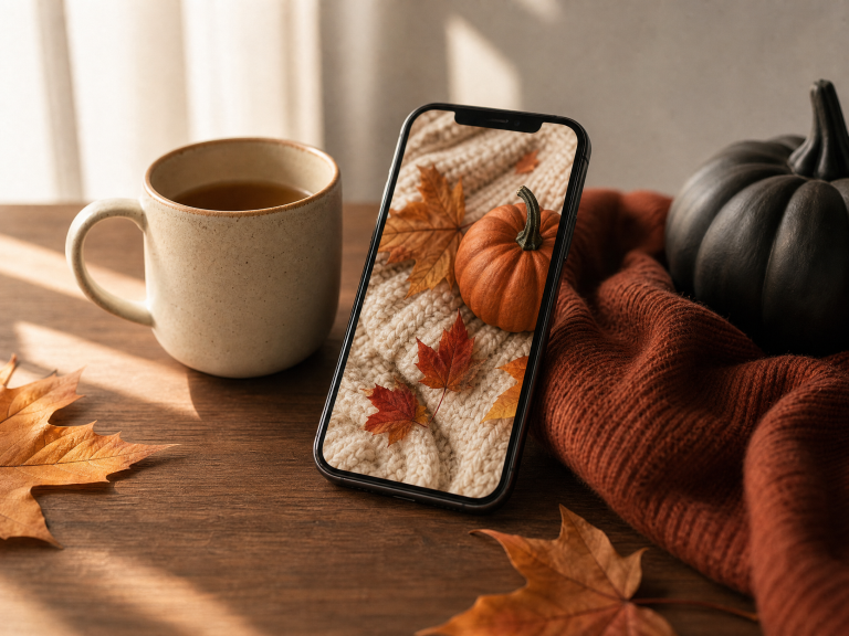 A Visual Style Guide for a Cohesive Halloween Phone Aesthetic
