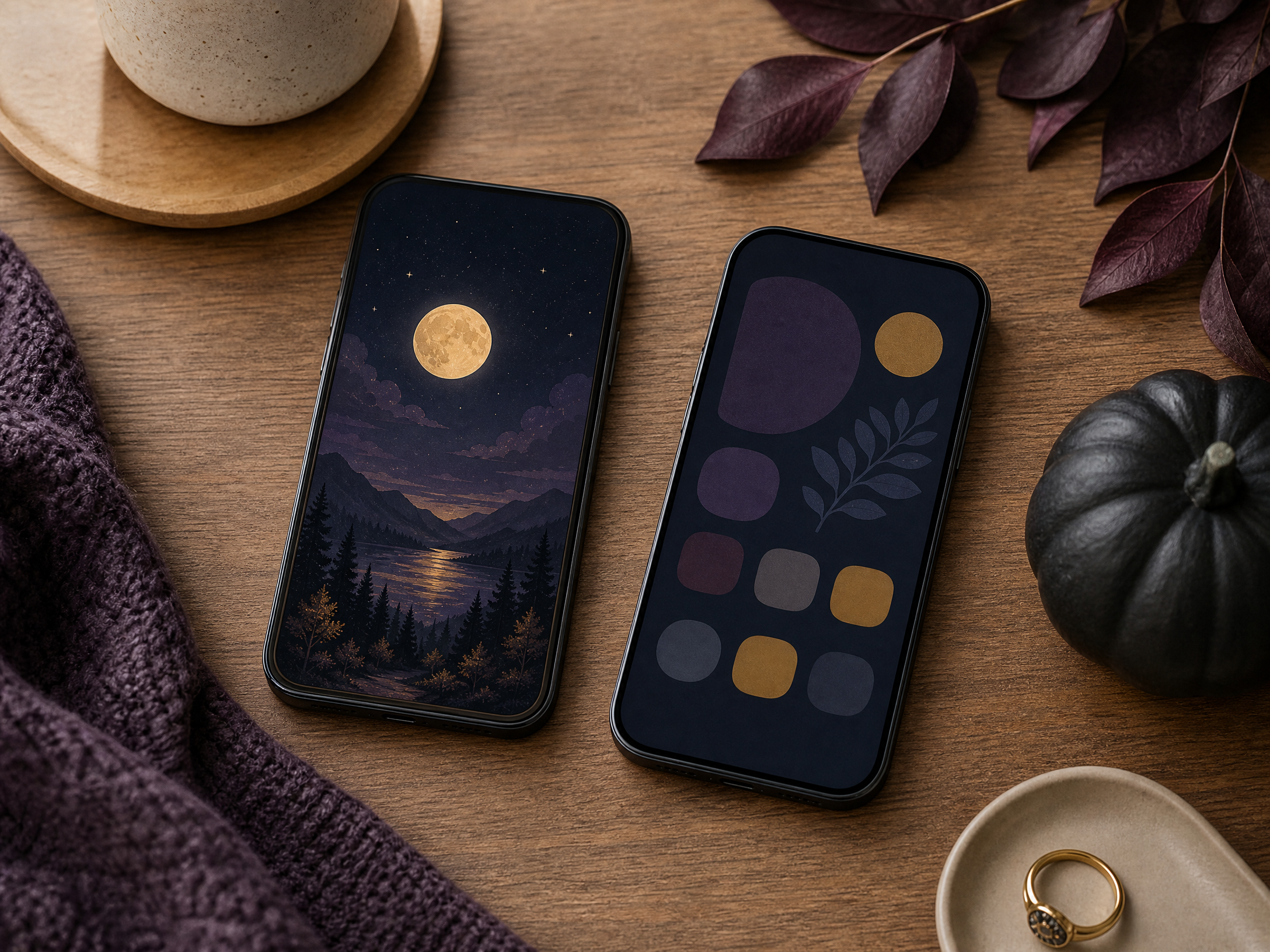 Companion Elements: Icons, Widgets, and Lock/Home Pairing