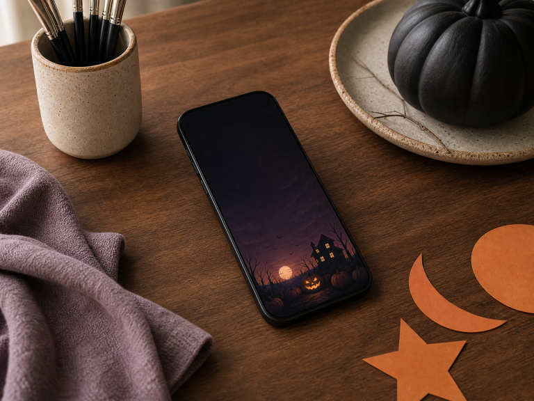 Halloween Wallpaper Guide: Make Your Phone Look Spooky — and Still Be Readable