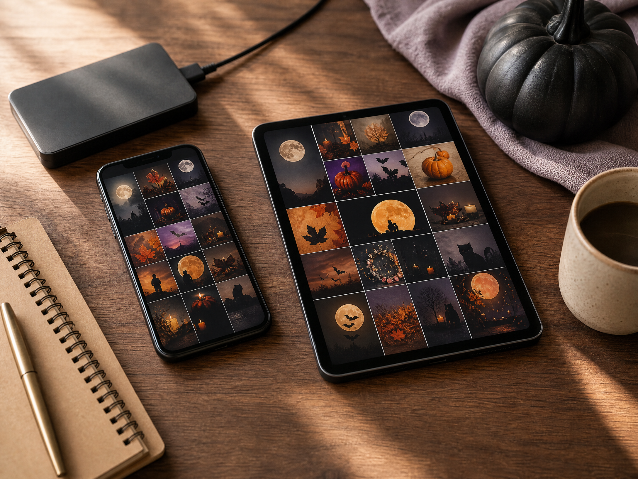 Build and maintain a personal image library