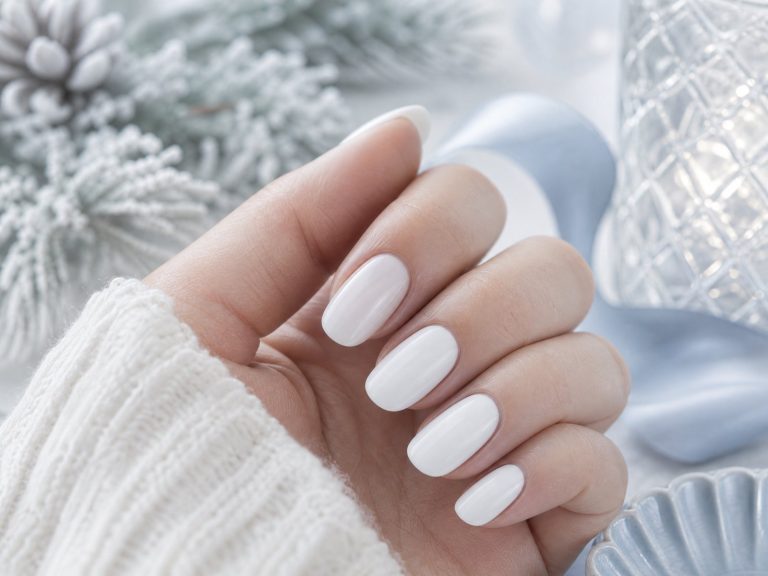 A Refined White Christmas Manicure: Guide to a Chic Seasonal Look