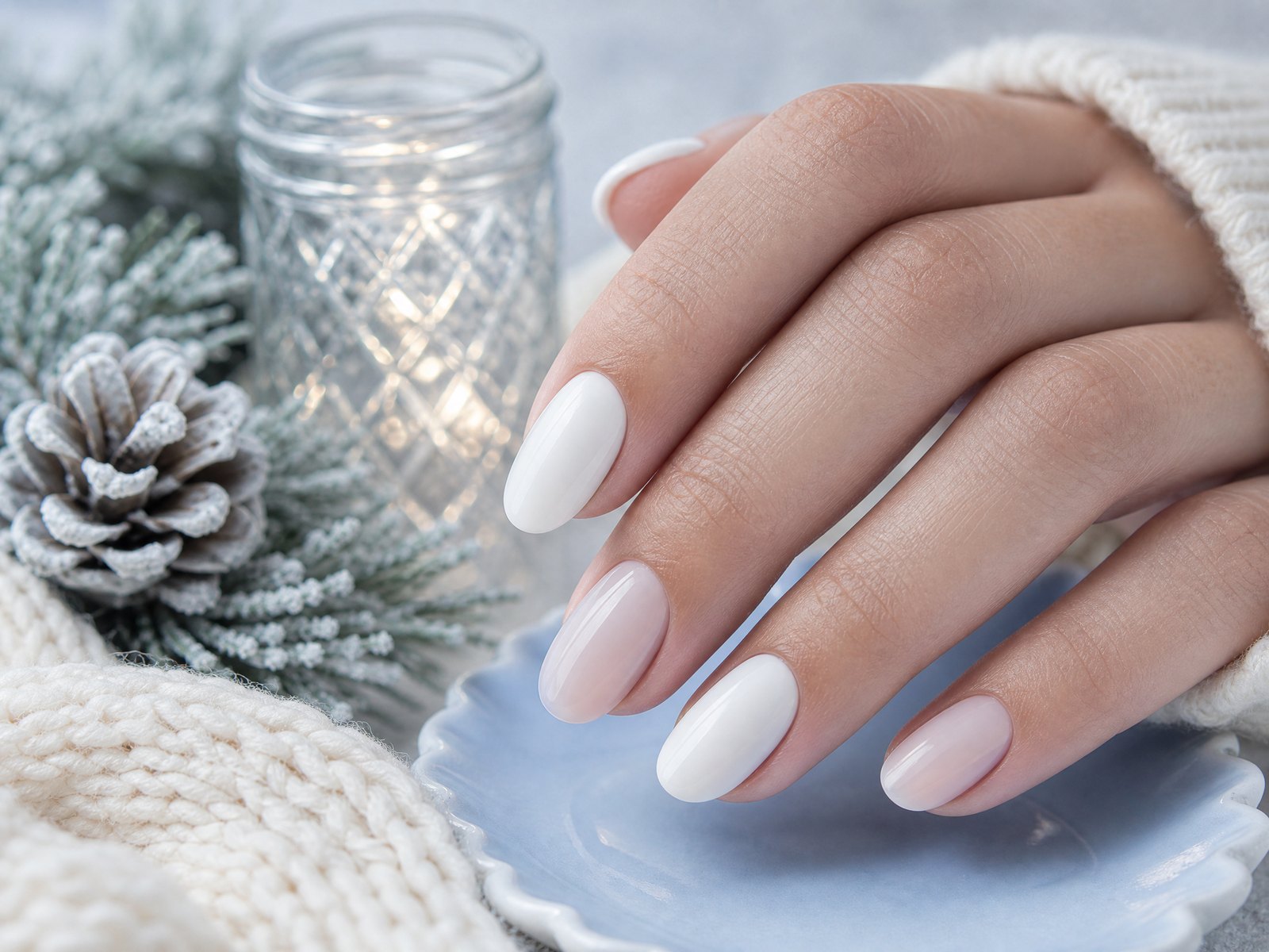 Add a Neutral or Sheer Partner Nail to Soften the Palette