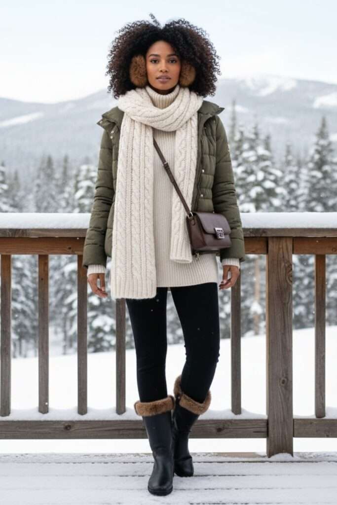 Cabin-Ready Layers in Soft Neutrals and Olive